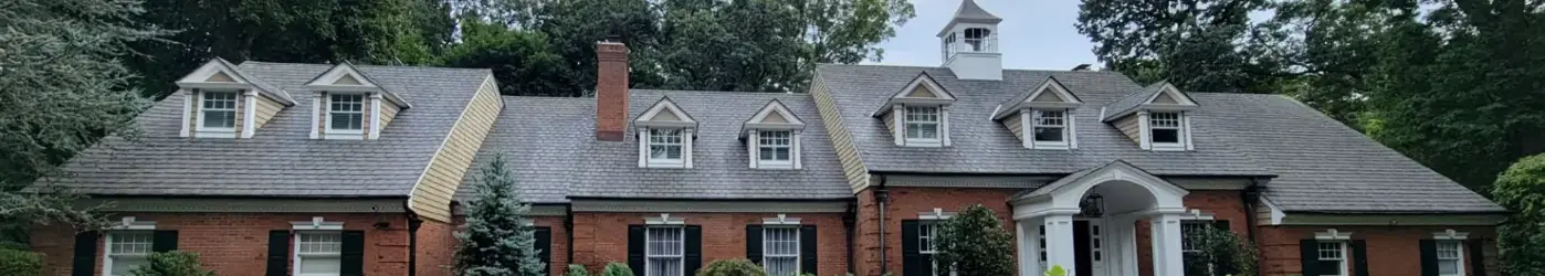 After: brick colonial in Locust Valley